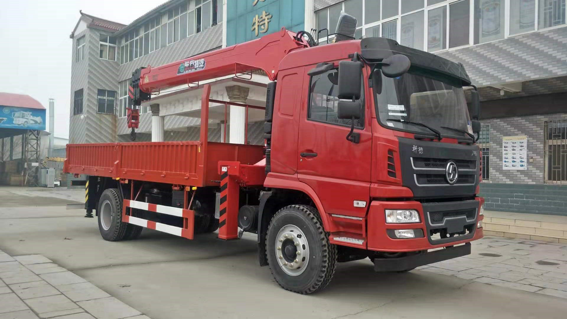 Shaanxi Automobile X6 truck crane
